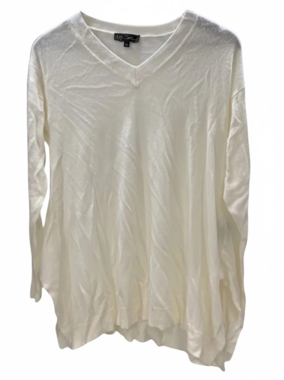 DG2 by Diane Gilman Lux Touch Sweater Ivory - Regular